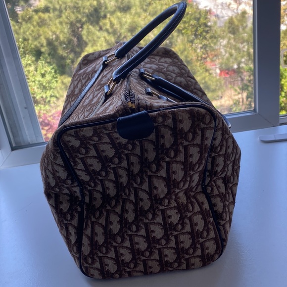 Vintage Rare Christian Dior Trotter Boston bag - Picture 4 of 9